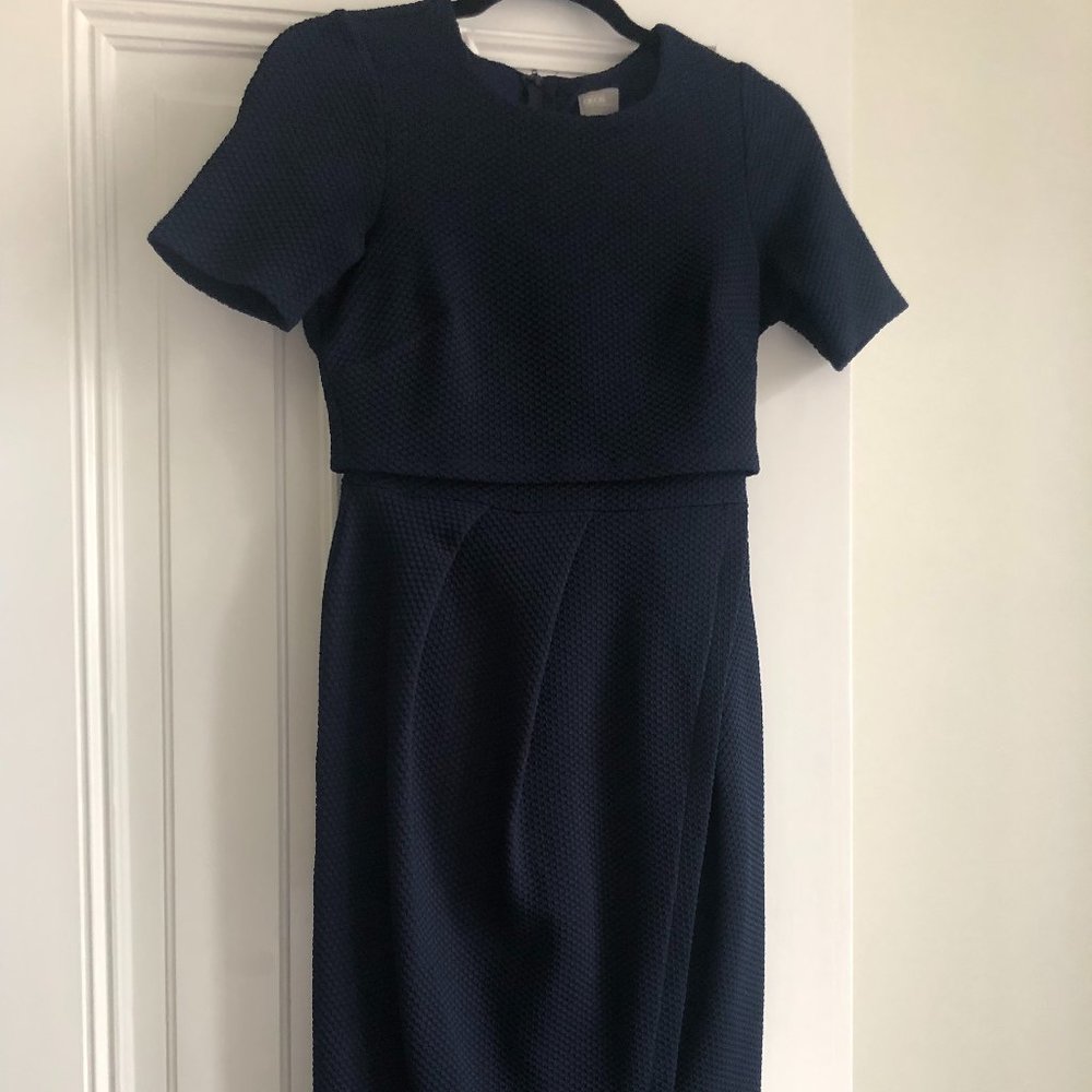 Navy Maternity Dress - Like New - US2